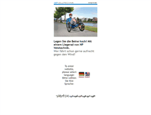 Tablet Screenshot of hpvelotechnik.com